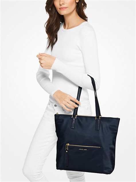 michael kors ariana large nylon tote|Ariana Large Nylon Tote Bag .